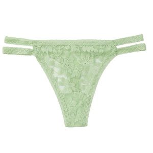 Victoria’s Secret PINK Lace Strappy Thong Panty